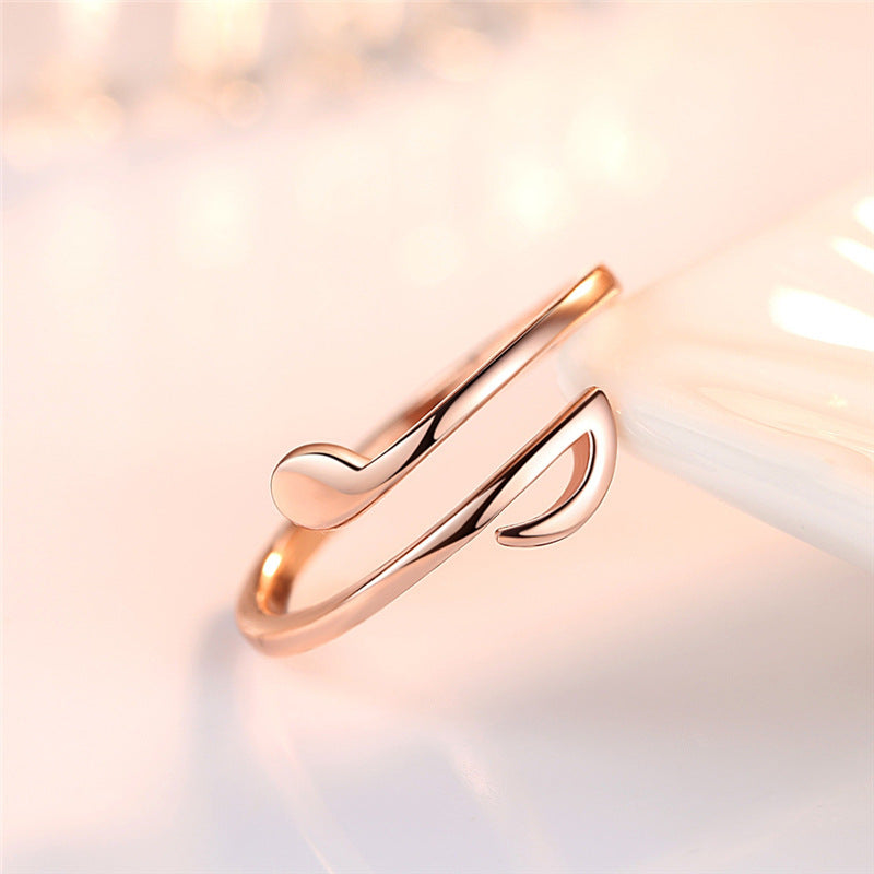S925 Ayar Gümüş Halka Formlu Açık Yüzük - Minimalist Ayarlanabilir Jump Ring